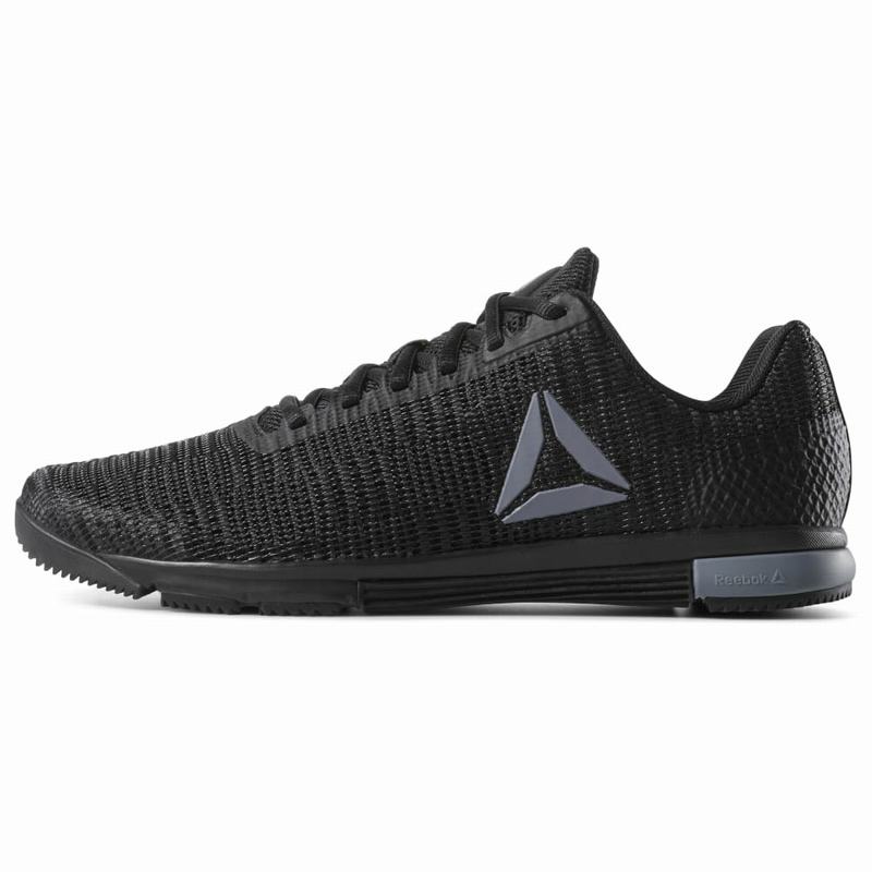 Reebok Speed Tr Flexweave Tenisky Panske - Čierne/Siva NA5962DK